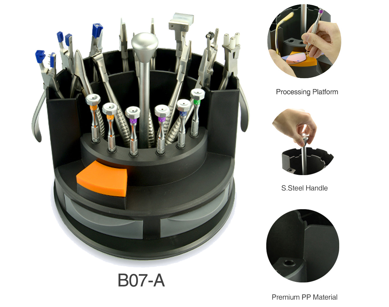 B07-A Optician Tools Optical Glasses Plier Set