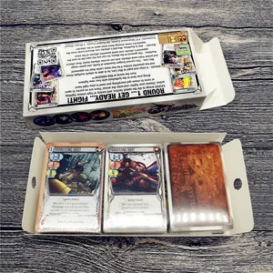 Custom Print Bloody Battle Game Cards Custom Design 150 Sheets Match Points Card Game Wholesale Hot Sale Anime Game Card