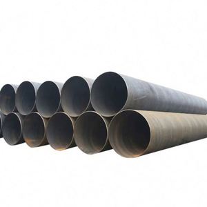<b>Prime</b> Quality Hot Rolled Non-Alloy Spiral Welded Pipe Q345 Q235/1020/A36 Customized - Product Image 1