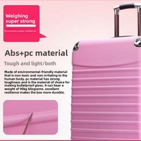 Valise cabine spinner 20 pouces avec impression de logo, étanche, antivol, en ABS, avec fermeture éclair et serrure, unisexe, bagage de voyage pour avion