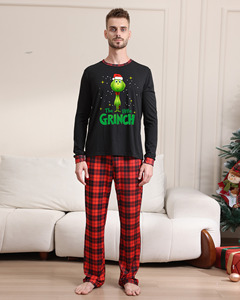 2026 Christmas <strong>Pyjamas</strong> for <strong>Women</strong> Cotton Long Sleeve Winter Lounge Set <strong>Xmas</strong> Cartoon Printed Comfortable Nightwear for Summer - Product Image 2