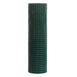 Leadwalking 3D PVC-rivestito di rete metallica saldata fornitori OEM rete metallica saldata rivestita in plastica verde personalizzata per la corsa del cane