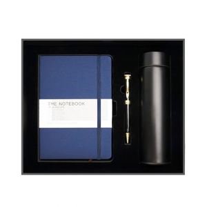 Coffret Cadeau Luxe Personnalisé en Cuir PU pour Carnet de Notes A5 – Idéal pour les Affaires - Product Image 1