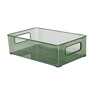 Transparent Storage Box Plastic Storage Student Dormitory Cosmetics Jewelry Stationery Classification Box Stackable