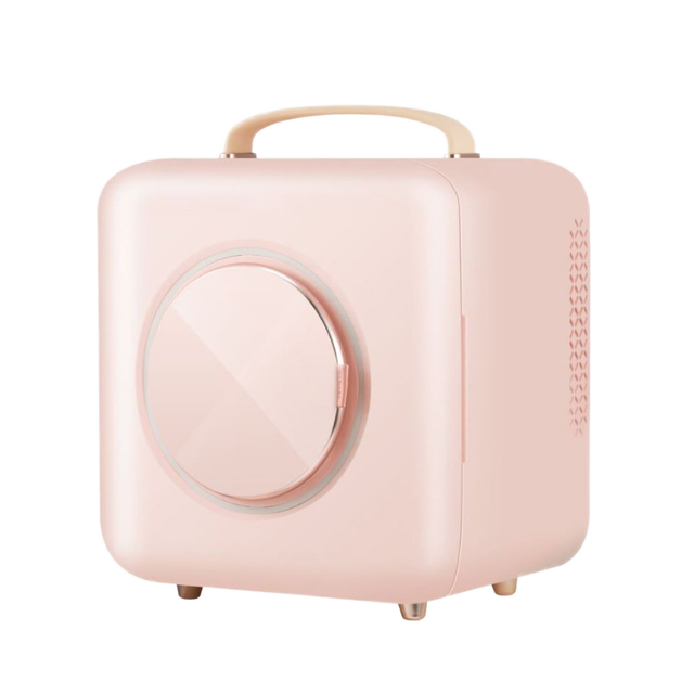 Portable 9L Mini Makeup Fridge Home Use Beauty Refrigerator with Cooling Function for Hotel or Car Battery Operated
