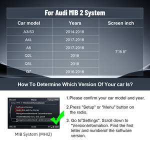 Nâng cấp màn hình gốc không dây Apple CarPlay Android Auto cho hệ thống MIB 2 & 3G MMI A4 A4L A5 Q5L - Product Image 3