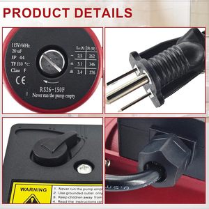 ปั๊มหมุนเวียนเหล็กหล่อ Meiclics 115V 1/3 แรงม้า 3 ระดับความเร็ว หน้าแปลนขนาด 1-1/4 นิ้ว สำหรับเปลี่ยนระบบทำความร้อน - Product Image 5