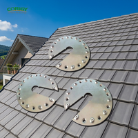 Système de montage de panneaux solaires Corigy, plaque de mise à la terre