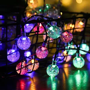 30L Christmas Led <b>String</b> Lights with Solar Outdoor Light <b>Ball</b> Christmas Decoration Party Lights - Product Image 1