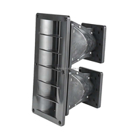 Haut-parleur professionnel pour Line Array, double tweeter 44 cœurs, cornet Line Array à double ouverture de gorge