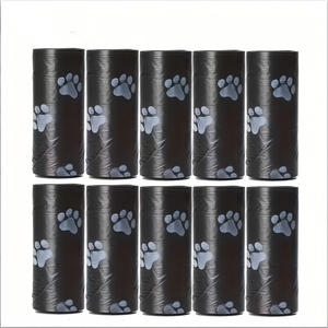 ถุงเก็บอุจจาระสุนัขแบบหนาพิเศษ ป้องกันการรั่วซึม ลายอุ้งเท้าน่ารัก ผลิตจากโพลีเอทิลีน ทนทาน เหมาะสำหรับการพาสุนัขเดินเล่นกลางแจ้ง - Product Image 2