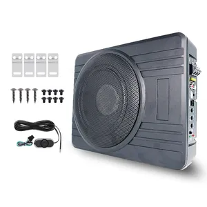 Ince subwoofer sıcak sels araba hoparlörü subwoofer 10 inç underseat araba ses