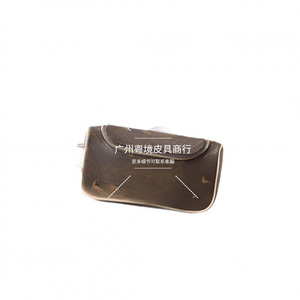 Sac à cosmétiques de grande capacité, taille moyenne, doublure en cuir synthétique, sac de rangement à poche ouverte pour usage quotidien - Product Image 1