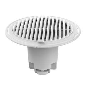 Universal Odor Proof Floor Drain Cover PVC White Green Beige Minimalist Design Bathroom Kitchen Use - Product Image 5
