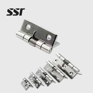 SSR M00202 Self-Closing <b>Spring</b> <b>Door</b> Hinge Stainless Steel 1/1.5/2 Inch Contemporary Design Durable Easy Installation 2mm - Product Image 1