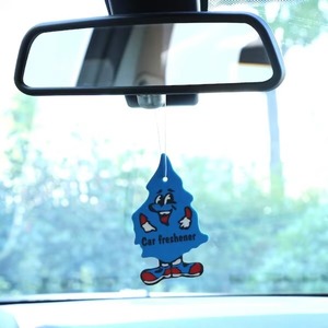 Désodorisant de voiture en papier parfumé suspendu, personnalisé avec logo, promotionnel et économique - Product Image 1