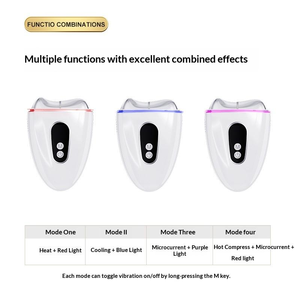 Dispositivo Portátil de Rejuvenescimento da Pele: 85 °   Design em Onda, Bateria de 800mAh, Recarregável via USB para Redução de Rugas - Product Image 5