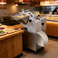 YYHB Multifunctionele RVS Wortelgroenten Snijmachine PLC Core 0.75kw Economisch Type Commercieel Gebruik Nieuw Restaurant