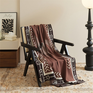 Sang trọng Jacquard dệt kim Chăn với sống động và thú vị <span class=keywords><strong>Pony</strong></span> mô hình BNS - Product Image 6