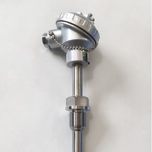 Bán buôn hirschmann hiển thị kỹ thuật số nhiệt độ Transmitter probe 0.5C Độ chính xác 4-20mA/0-10V đầu ra cho Lò/Nồi Hơi/HVAC - Product Image 1