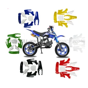 KIT de carénage pour petites motos, garde-boue en plastique, pour motocyclette, MINI-MOTO, motocross, moteur à 2 temps 47/49/50/70cc