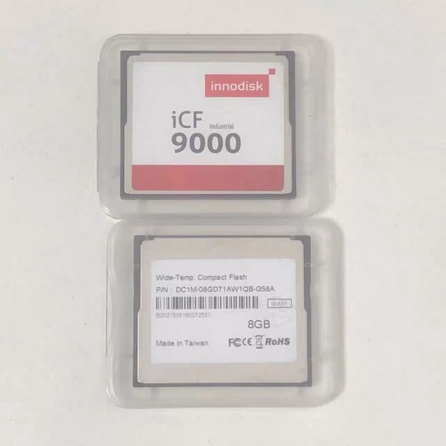 ICF9000 Industrial 8 GB SLC Compact Flash Card DC1M-08GD71AW1QB