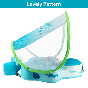 ห่วงยางว่ายน้ำเด็ก Swimbobo Air <span class=keywords><strong>Free</strong></span> Swim <span class=keywords><strong>Float</strong></span> พร้อมหลังคา ป้องกันแสงแดด ผลิตจากโฟมที่เป็นมิตรต่อสิ่งแวดล้อม ทนทาน ไม่ต้องเติมลม ใช้สำหรับว่ายน้ำในสระ - Product Image 4