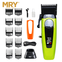 MRY Fabricante, Recortadora de Pelo Profesional Inalámbrica con Cuchilla DLC, Cortadora de Pelo Potente de 7500 rpm