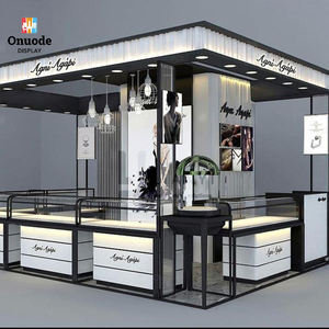 Vitrina de Joyería de Vidrio Personalizada con Iluminación LED, Mueble de Exhibición de Joyería de Lujo para Centro de Joyería o Kiosco - Product Image 5