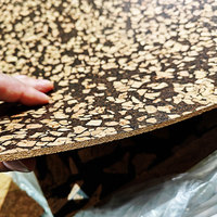 Dalles de sol en liège modernes, naturelles, imperméables, pour usage résidentiel et commercial, tailles personnalisées, fournisseur OEM, vente en gros usine