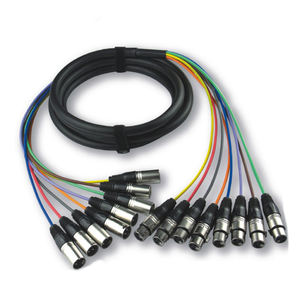 Serie JFA colorato OFC sistema di collegamento Multicore cavo di scena DB25 Plug to 1/4 "<span class=keywords><strong>Jack</strong></span> <span class=keywords><strong>Stereo</strong></span> cavo serpente - Product Image 1