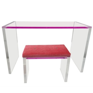 Clear Modern Acrylic Coffee <b>Table</b> and Dining Furniture <b>Small</b> Perspex End <b>Table</b> - Product Image 5