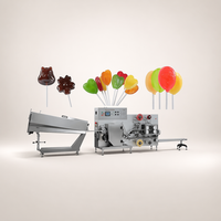 Vente Flash : Ligne de production entièrement automatique de sucettes plates, machines de transformation de bonbons, livraison directe d'usine