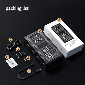 Máy nén khí 3 trong 1 4000mAh-ngân hàng điện, đèn khẩn cấp & Lạm Phát mạnh cho ô tô, xe đạp và du lịch (bơm nhanh 150PSI) - Product Image 6