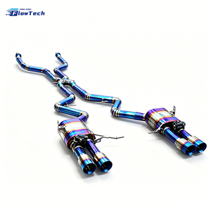 ระบบท่อไอเสียแคทแบค ไทเทเนียมฟอร์จคุณภาพสูง สำหรับ E90 E92 E93 M3 4.0L เสียงสปอร์ตทรงพลัง ปรับปรุงเสียงให้ดียิ่งขึ้น - Product Image 1