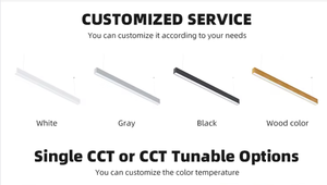 Modern Gold Aluminum <b>LED</b> Pendant <b>Light</b> Hanging Fixture for Kitchen Dining Restaurant <b>Bar</b> Minimalist Long Kitchen Island <b>Light</b> - Product Image 4