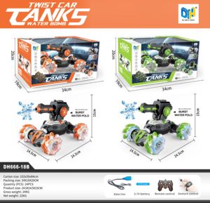 Camion-citerne télécommandé 2,4 GHz de style nouveau avec lumière de pulvérisation, <span class=keywords><strong>jouet</strong></span> de voiture grimpante pour enfants garçons - Product Image 6
