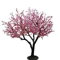 Arbre artificiel de cerisier en fleurs de 3 à 8 mètres, arbre artificiel résistant au feu, arbre de sakura pour la décoration commerciale, hôtels, centres commerciaux, mariages