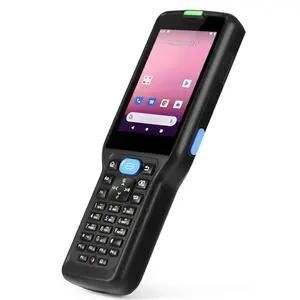 Gudang Android12 PDA kasar IP67 tahan air 3.5 inci 4G LTE GPS menemukan 2D Honeywell Barcode Scanner aman ponsel