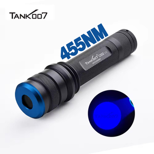 TANK007 CI02 Uniform Light Torch Criminal Scene Investigation Forensic Inspection Lamp Rechargeable 455nm Blue Light <strong>Flashlight</strong> - Product Image 1