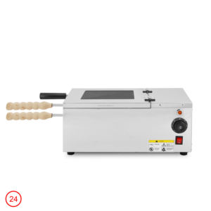 <span class=keywords><strong>Four</strong></span> à Convection Électrique 220V en Acier Inoxydable pour Kurtos Kalacs, Style Cheminée, Chauffage Économe en Énergie - Product Image 6