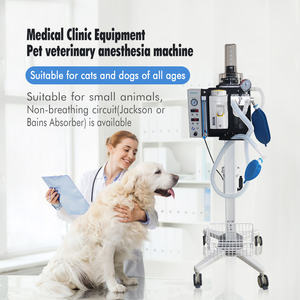 Mesin Anestesi Kedokteran Gigi Otomatis Portabel, Mesin Anestesi Hewan Kecil Ventilasi Anestesi Dokter Hewan untuk Semua Hewan - Product Image 3