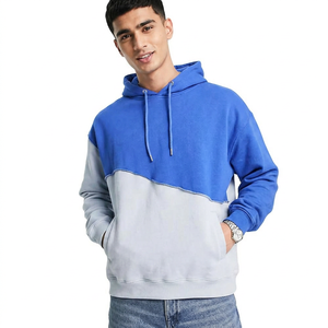 Sudaderas con Capucha para Hombre de Talla Grande, Nuevas, de Alta Calidad, con Logotipo Personalizado, Color Sólido, Sudaderas Extra Grandes para Hombre - Product Image 1