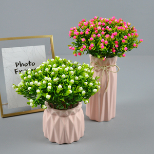 ดอกไม้ประดิษฐ์มิลานขายส่ง ช่อดอกไม้ปลอม ต้นไม้ปลอม ทนรังสียูวี สำหรับงานปาร์ตี้และงานแต่งงาน - Product Image 3