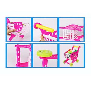 Jinming caddie pour enfants ensemble <span class=keywords><strong>de</strong></span> jouets fruits et <span class=keywords><strong>légumes</strong></span> en plastique <span class=keywords><strong>jouet</strong></span> à provisions maison <span class=keywords><strong>de</strong></span> jeu simulé - Product Image 2
