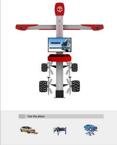 Équipement d'alignement de roues 3D de précision OEM, type élévateur, solution d'équilibrage de pneus, adapté à plus de <span class=keywords><strong>200</strong></span> voitures - Product Image 2