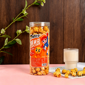 Sweet Sealed Jar Popcorn 122g, Creamy Caramel Fruity <strong>Flavors</strong>, Ready Stock Samples Available - Product Image 1