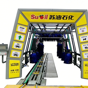 Máquina de Lavado de Autos Continuo Tipo Túnel FX-11, Sistema Automático de Lavado de Autos con Cinta Transportadora, 380V 35kW - Product Image 1