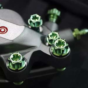 M8 M12 M14 M5 M10 عرافة مقبس توركس رأس شفة بأكسيد 12 نقطة Gr5 مسامير التيتانيوم M6 - Product Image 6