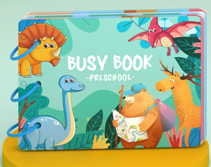 <span class=keywords><strong>Livre</strong></span> d'<span class=keywords><strong>activités</strong></span> <span class=keywords><strong>Montessori</strong></span> en carton pour la maternelle |   Jouets éducatifs pour enfants avec <span class=keywords><strong>activités</strong></span> d'autocollants et livres illustrés - Product Image 6